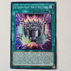The Phantom Knights' Rank-Up-Magic Launch - INOV-EN054 - LP - Super Rare -1st ed - Image 1