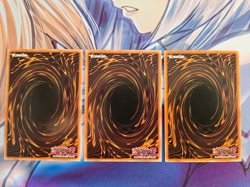 Yugioh x3 Solemn Strike OP04-EN003 Ultimate Rare Unlimited Playset Near Mint - Image 3