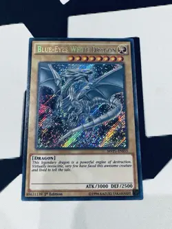 Yugioh! Blue-Eyes White Dragon - MVP1-ENS55 - Secret Rare - 1st Edition - Image 1