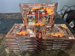 Bandai One Piece Card Game Illustration Box vol. 5 Brand New LOT OF 11 - Image 1
