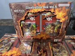 Bandai One Piece Card Game Illustration Box vol. 5 Brand New LOT OF 11 - Image 2