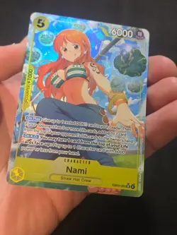 One Piece Heroine’s Edition Nami EB03-053 Alternate Alt Art NM - Image 2