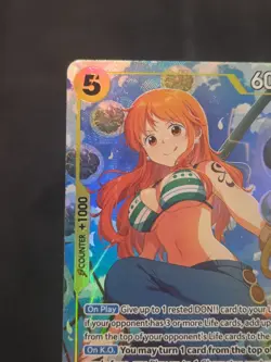 One Piece Heroine’s Edition Nami EB03-053 Alternate Alt Art NM - Image 3