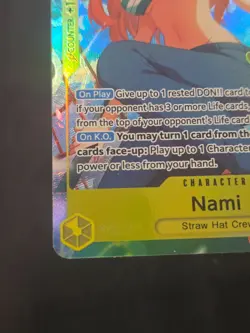 One Piece Heroine’s Edition Nami EB03-053 Alternate Alt Art NM - Image 5
