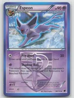 Pokemon Card Espeon (Team Plasma) Uncommon Plasma Freeze 48/116 - Image 1