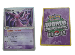 Espeon ex 102/115 2006 World Championship Ultra Rare Pokemon Card Evee Evolution - Image 1