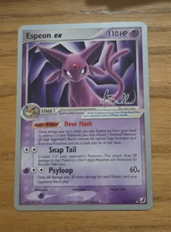Espeon ex 102/115 2006 World Championship Ultra Rare Pokemon Card Evee Evolution - Image 2