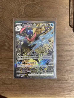 Greninja ex 132 Sv: Scarlet & Violet Promo Cards Holo NM - Image 1