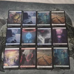 MTG March Of The Machines • Full Art Lands Lot ◇ 12 - Image 1