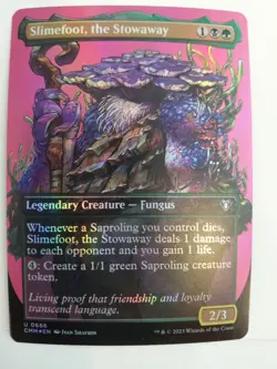 Slimefoot, the Stowaway (Borderless) Commander Masters Foil - Image 1
