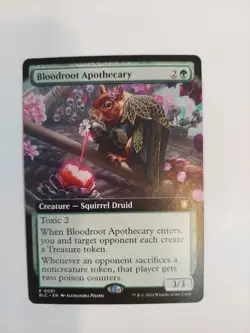 Bloodroot Apothecary (Extended Art) Commander: Bloomburrow Regular - Image 1