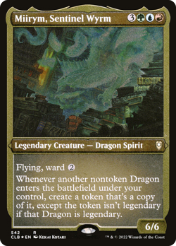 Miirym, Sentinel Wyrm (REGULAR) x1 - MTG CLB #542 - Image 1