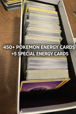 Pokemon 450+ Energy Card Lot & 5 Special Energy Cards Bulk - Image 1
