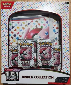 Pokemon Scarlet & Violet - 151 Binder Collection 820650853142 - Image 1
