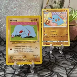 Phanpy Duo- 1st Edition 76/105 Common Neo Destiny Pokemon Vintage WOTC, 086/185 - Image 2