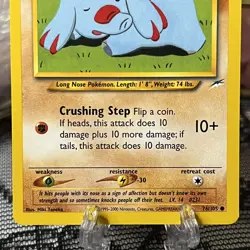 Phanpy Duo- 1st Edition 76/105 Common Neo Destiny Pokemon Vintage WOTC, 086/185 - Image 5