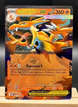 Mega Charizard Y Ex MEP 030 Black Star Promo Pokemon TCG NM - Image 1