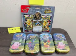 LOT OF 5 SEALED ✅ Pokemon TCG Ascended Heroes 04 MINI TINS & 01 Blister Pack #7 - Image 2