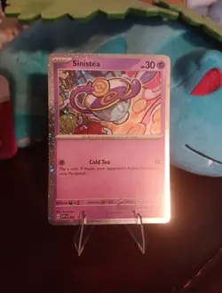Sinistea SVP 062 Black Star Promo Cosmos Holo Paradox Rift Blister Pokemon NM #0 - Image 1