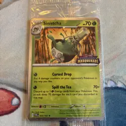 Sinistcha 022/167 Twilight Masquerade Best Buy Promo Pokemon TCG Sealed - Image 1