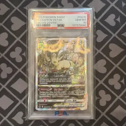 2023 Pokemon SWSH Crown Zenith #GG35 FA Leafeon VSTAR PSA 10 GEM MINT - Image 2
