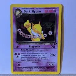Dark Hypno Team Rocket Rare Holo 9/82 Pokemon TCG WOTC - Image 1
