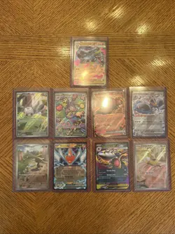 Pokemon TCG Illustration Rare And Ex Lot Phantasmal Flames Set - Image 1