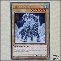 Frostosaurus - WISU-EN008 - Rare 1st Edition Yugioh - Image 1