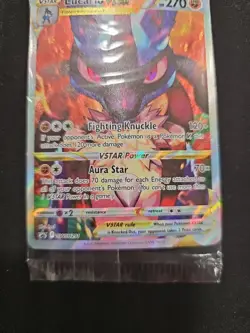 Lucario VSTAR SWSH291 SWSH: Sword & Shield Promo Cards Holo Sealed - Image 3