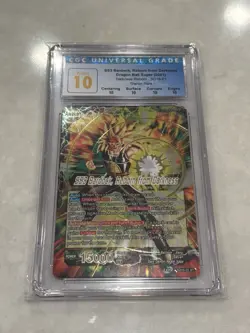 SS3 Bardock Darkness Reborn Promo Card Super DBS Z DBZ Heroes CGC Perfect 10🔥🔥 - Image 1
