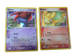 Gloom and Numel Hoilo EX Holon Phantoms Delta Pokemon 2006 Trading Cards cards - Image 1