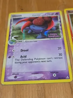 Gloom and Numel Hoilo EX Holon Phantoms Delta Pokemon 2006 Trading Cards cards - Image 2