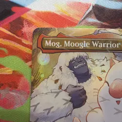 Mog, Moogle Warrior - 476 - Borderless Chocobo Track Foil MTG Final Fantasy NM - Image 2