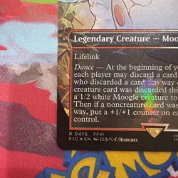 Mog, Moogle Warrior - 476 - Borderless Chocobo Track Foil MTG Final Fantasy NM - Image 5