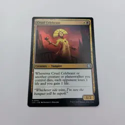 Cruel Celebrant MTG Uncommon Magic Lost Caverns of Ixalan Commander Vampire - Image 1