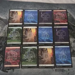 MTG Spider-Man • Full Art Lands Mix Lot ◇ 12 - Image 1