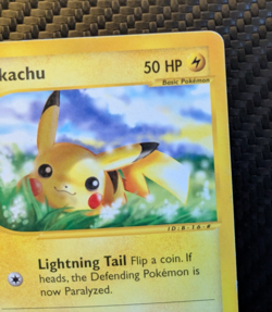 Pikachu 124/165 Expedition Base Set Regular LP Vintage 2002 Pokemon TCG - Image 3