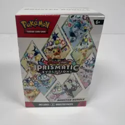 Pokemon TCG Scarlet & Violet Prismatic Evolutions Booster Bundle Factory Sealed - Image 1