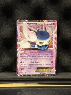 Pokemon TCG Meowstic EX 37/83 Ultra Rare Generations VLP - Image 1