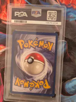 2000 Pokemon Rocket Dark Charizard #21 PSA 6 - Image 2
