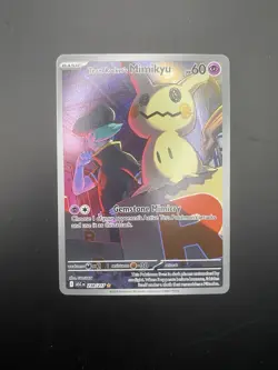Pokemon TCG Team Rocket's Mimikyu 238/217 Ascended Heroes Illustration Rare - Image 1