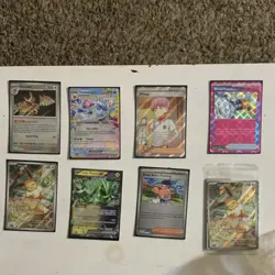 Pokemon Prismatic Evolutions Lot – ex, Holos, Eevee Promo, ETB Extras - Image 4