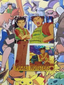 Pokemon Charizard Vintage Pocket Monsters Vending HOLO Prism Sticker 99 Nintendo - Image 1