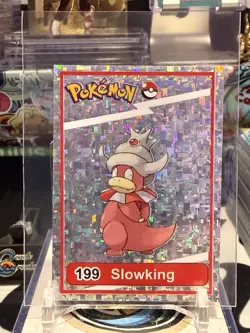 Pokemon Pokedex Nico Sticker Holo Slowking #199 Rare Vintage CO 13W - Image 1