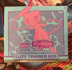 Fusion Strike Pokemon Center Exclusive Elite Trainer Box - Factory Sealed - Image 1