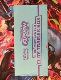 Fusion Strike Pokemon Center Exclusive Elite Trainer Box - Factory Sealed - Image 3