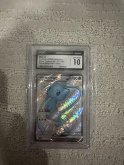 Pokemon Mew EX 327/190 FA SSR Holo Shiny Treasure 2023 CGC 10 - Image 1
