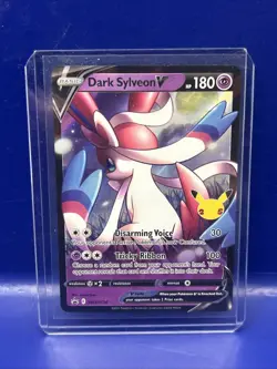 Pokemon TCG Dark Sylveon V SWSH134 Full Art Black Star Promo Rare Holo NM - Image 1