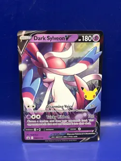 Pokemon TCG Dark Sylveon V SWSH134 Full Art Black Star Promo Rare Holo NM - Image 2