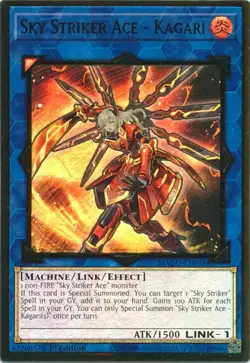Sky Striker Ace - Kagari - MAGO-EN038 - Premium Gold Rare - Yugioh - Image 1
